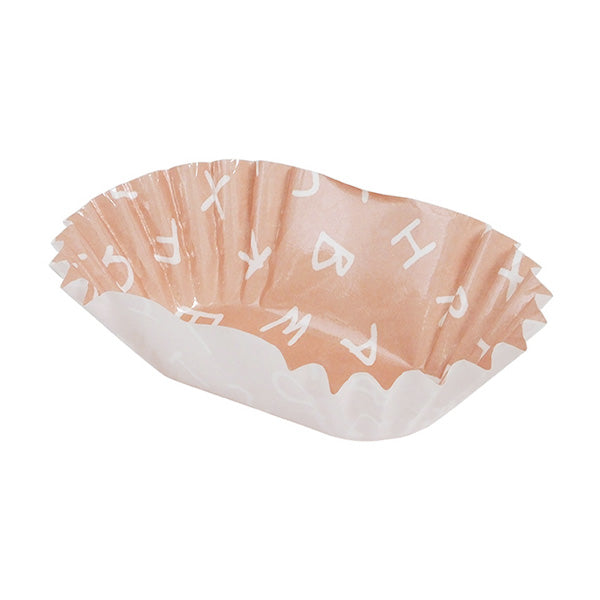 お弁当カップ 徳用おかずカップ英字柄小判 40枚 343431