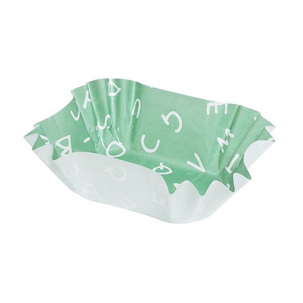 お弁当カップ 徳用おかずカップ英字柄角小 28枚 343432