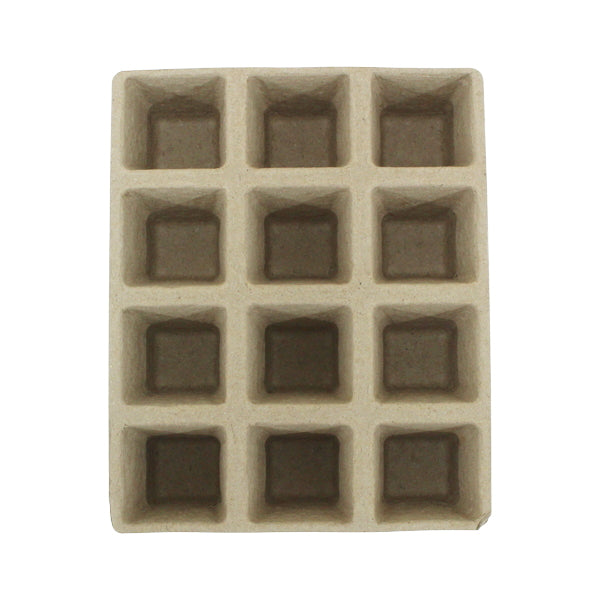 エコポット 紙ポット 角型12個連結タイプ3枚入 ジフィーストリップ 343614