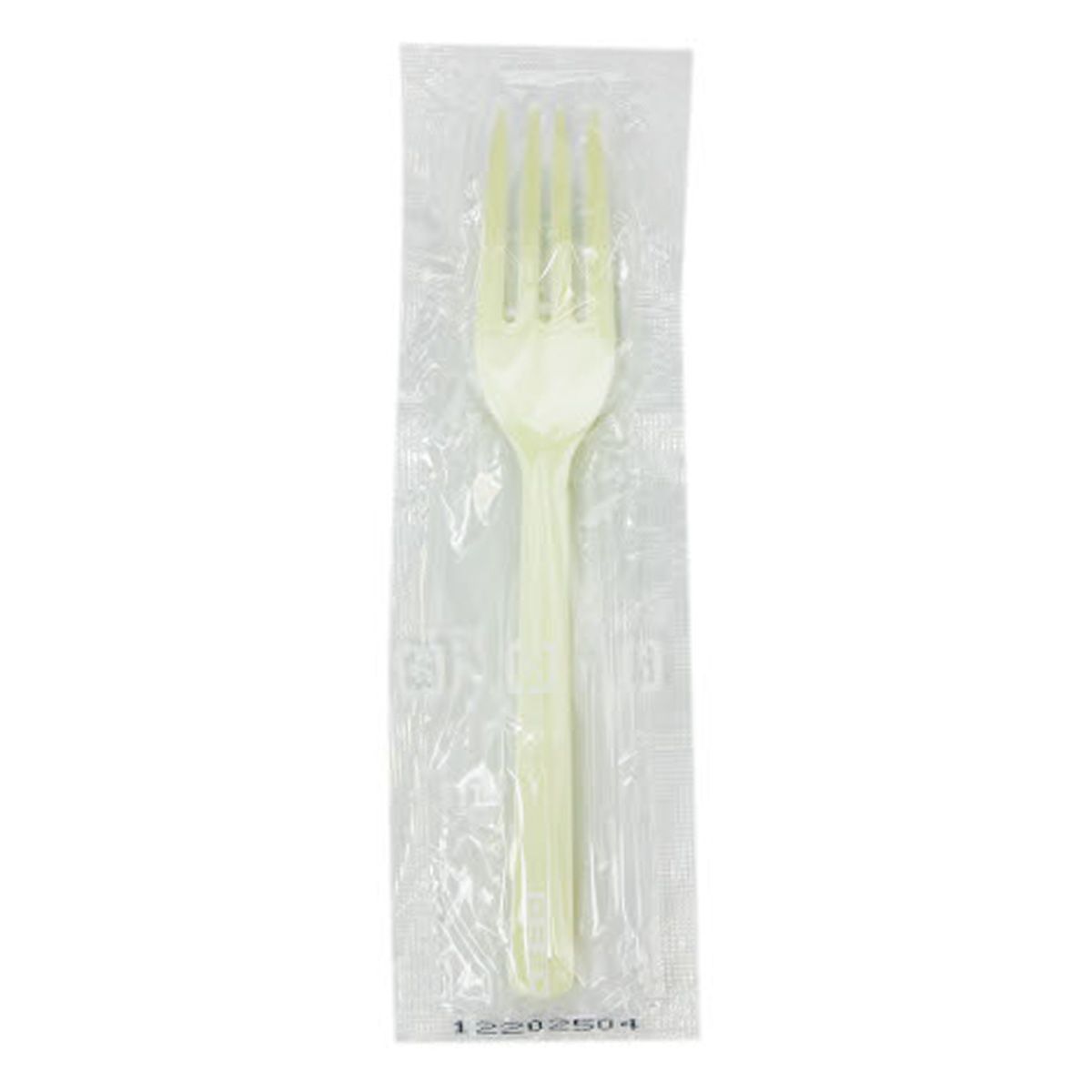 プラフォーク プラスチックフォーク 個装 袋入りフォーク 10本入り 343968