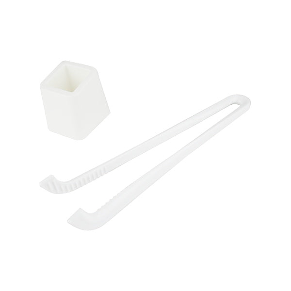 便器掃除 ポイっと清潔!トイレ用 シートでお掃除トング 344160