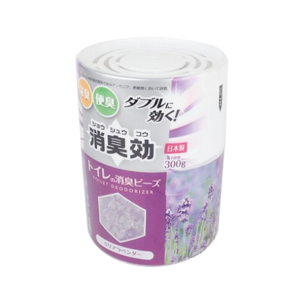 トイレ消臭ビーズ クリアラベンダー 300g 344229