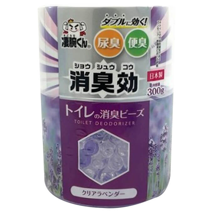 トイレ消臭ビーズ クリアラベンダー 300g 344229