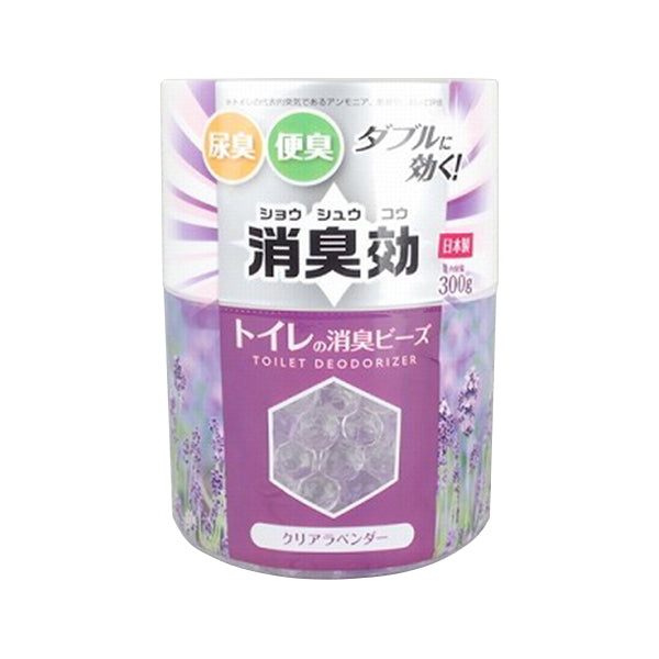 トイレ消臭ビーズ クリアラベンダー 300g 344229