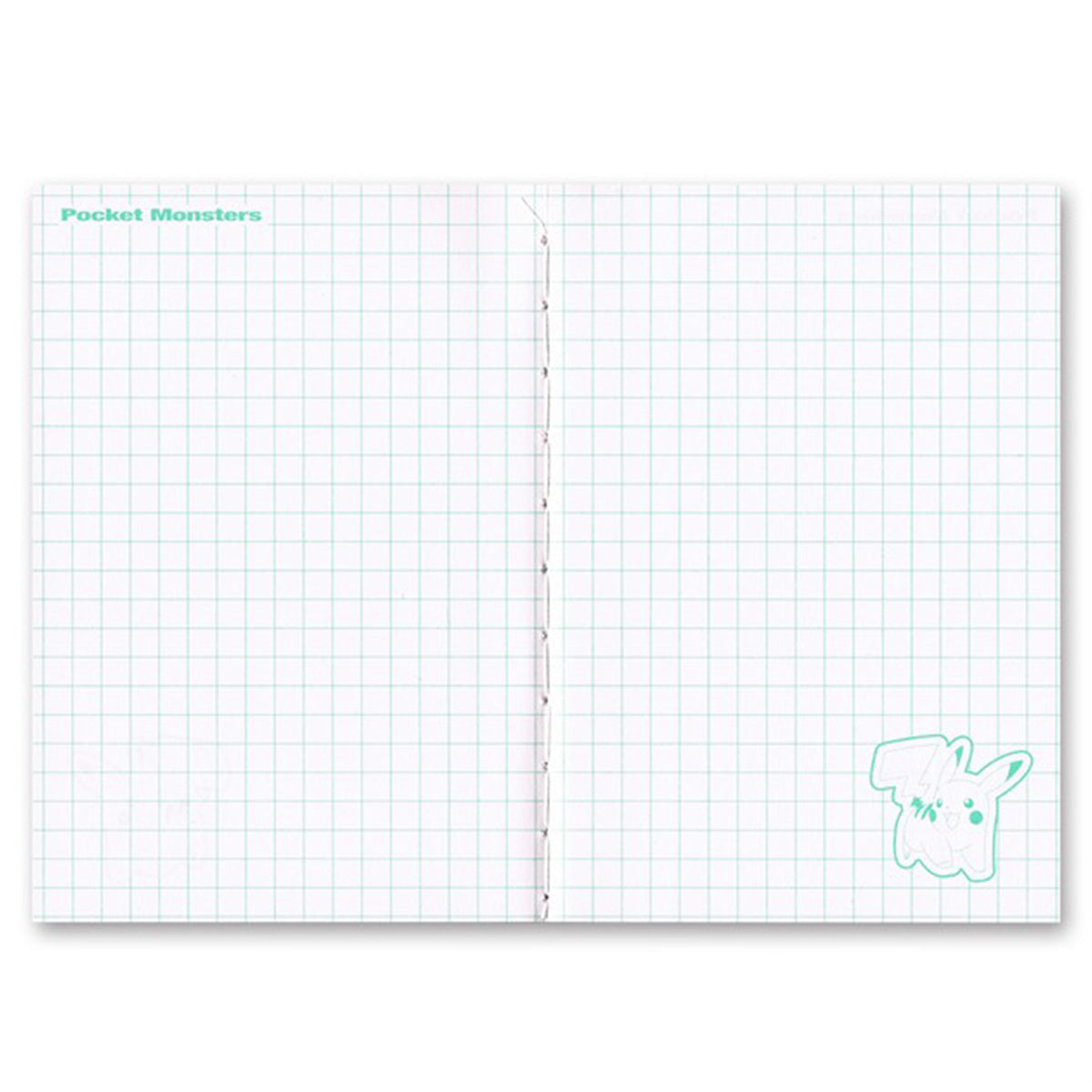 ポケモンB7ミニノート5mm方眼罫 344447
