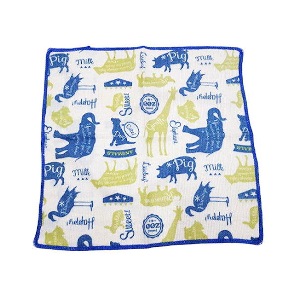 マイクロファイバークロス 布巾 ダスター アニマル柄 344493