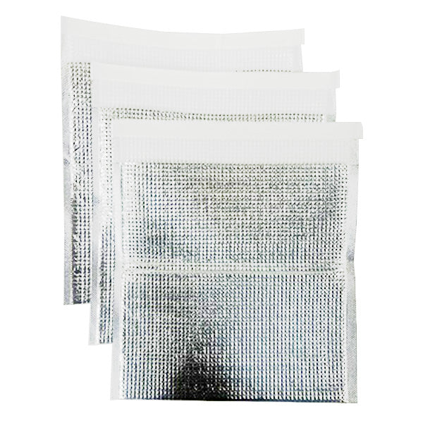 保冷バッグ 保冷袋 クーラーバッグ アルミバッグ 保冷・保温アルミバッグ テープ付き Lサイズ 2枚セット 344510