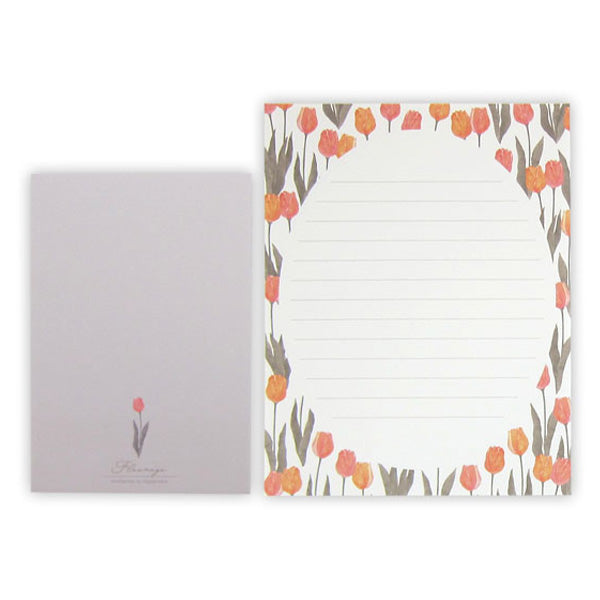 レターセット 手紙 花柄 おしゃれ かわいい フルラージュ レターセット 344661