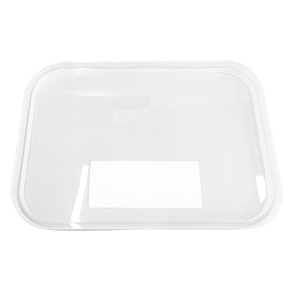 収納ケース 蓋 ポリエチレンケース用 フタ ハーフ 幅18×奥行25.7×高さ1.1cm 344870