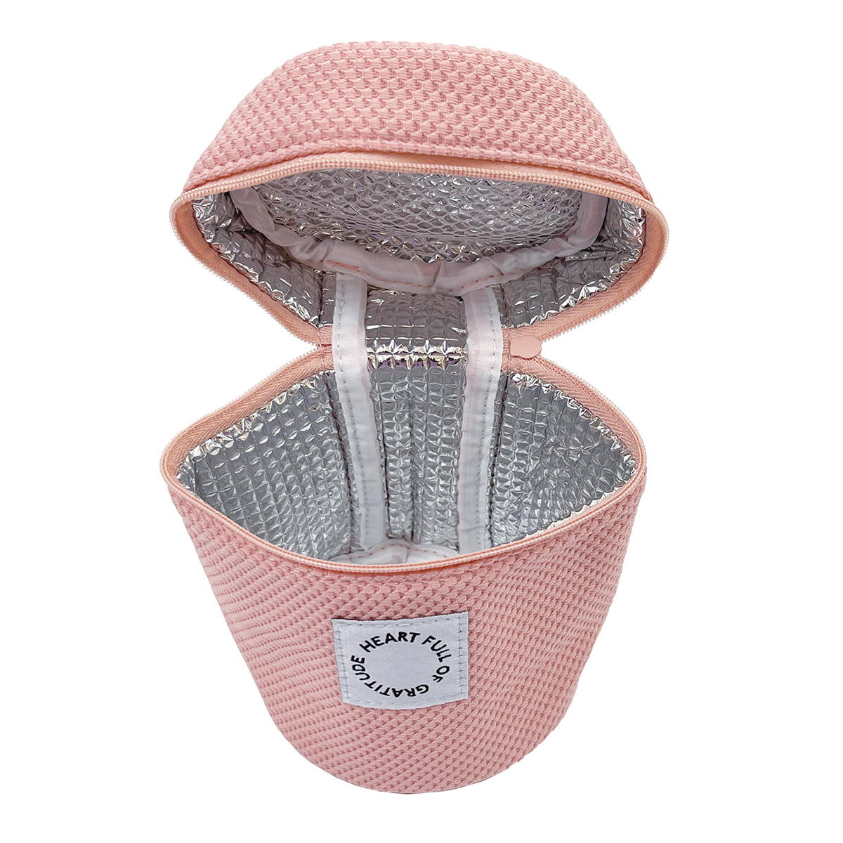 ランチバッグ ラウンド ピンク 344955