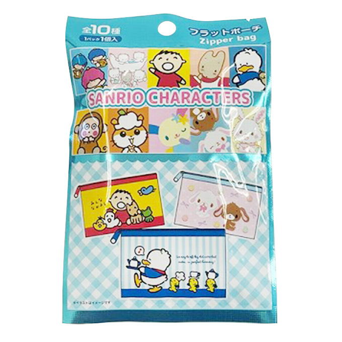 sanrio サンリオミックス フラットポーチS コンプリートセット 345024