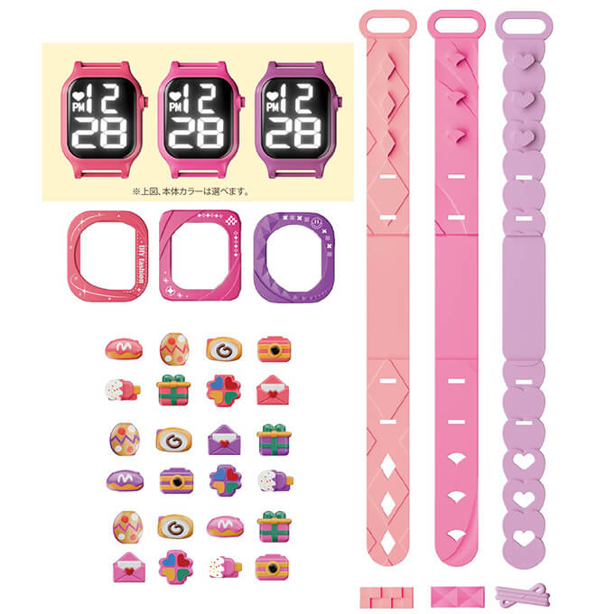 DIYガーリーデジタルウォッチ 345057