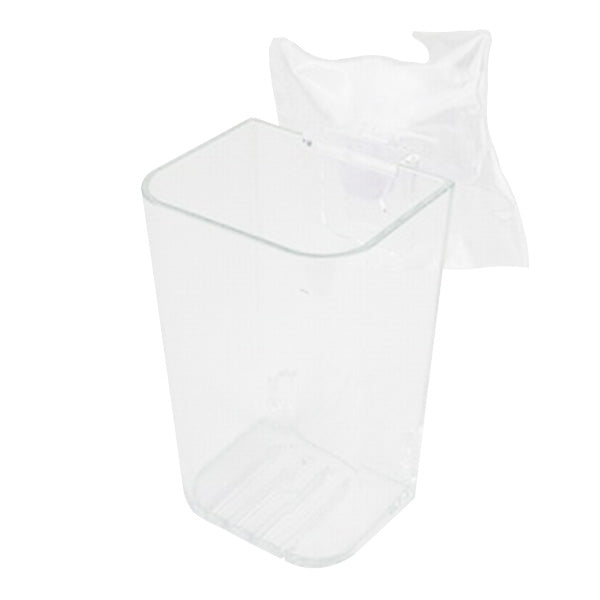 カトラリー収納 カトラリーボックス カトラリーケース 吸盤付き カトラリーポケット スリム透明 345430