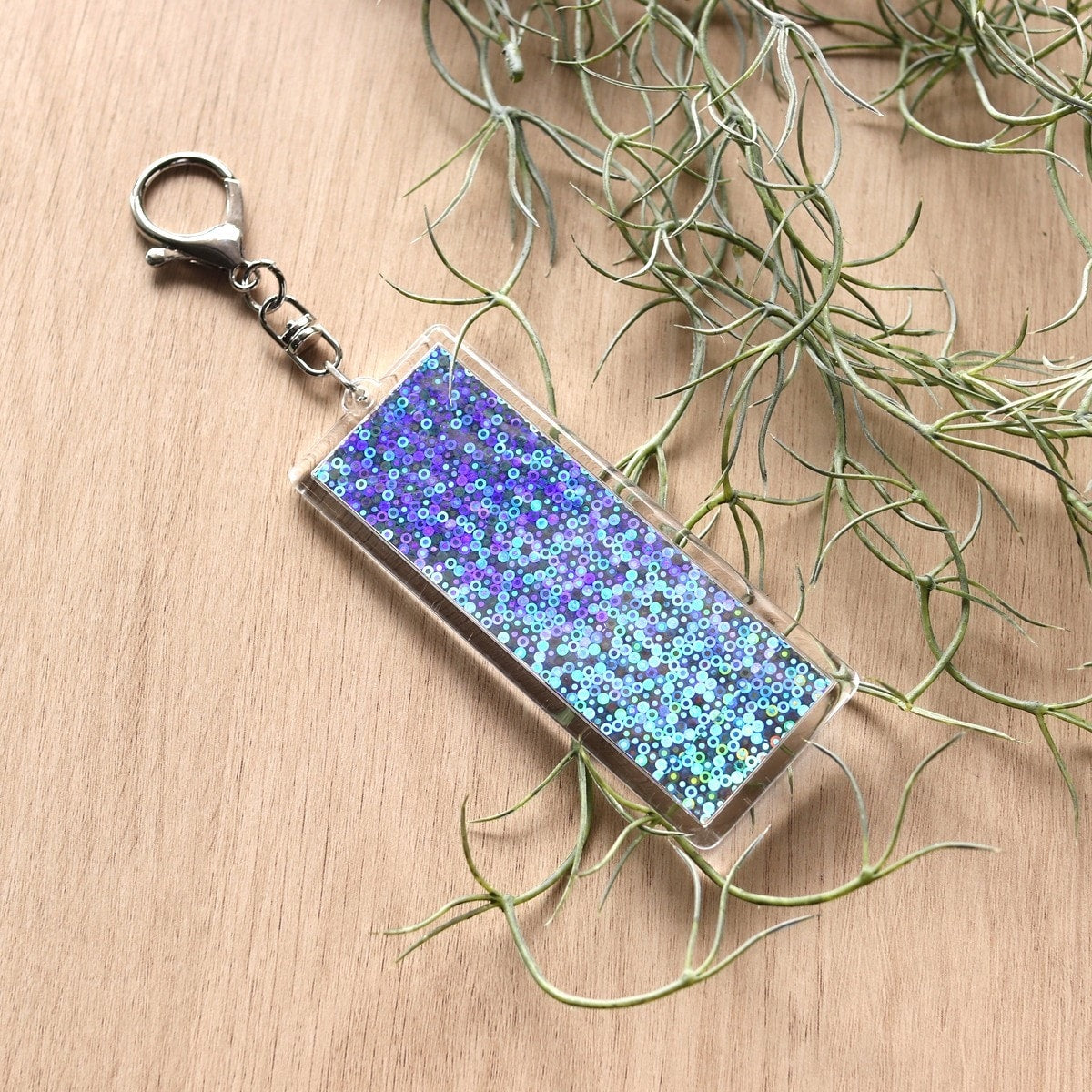 推しキーホルダー 銀テ フォトキーホルダー 銀テープ 345476