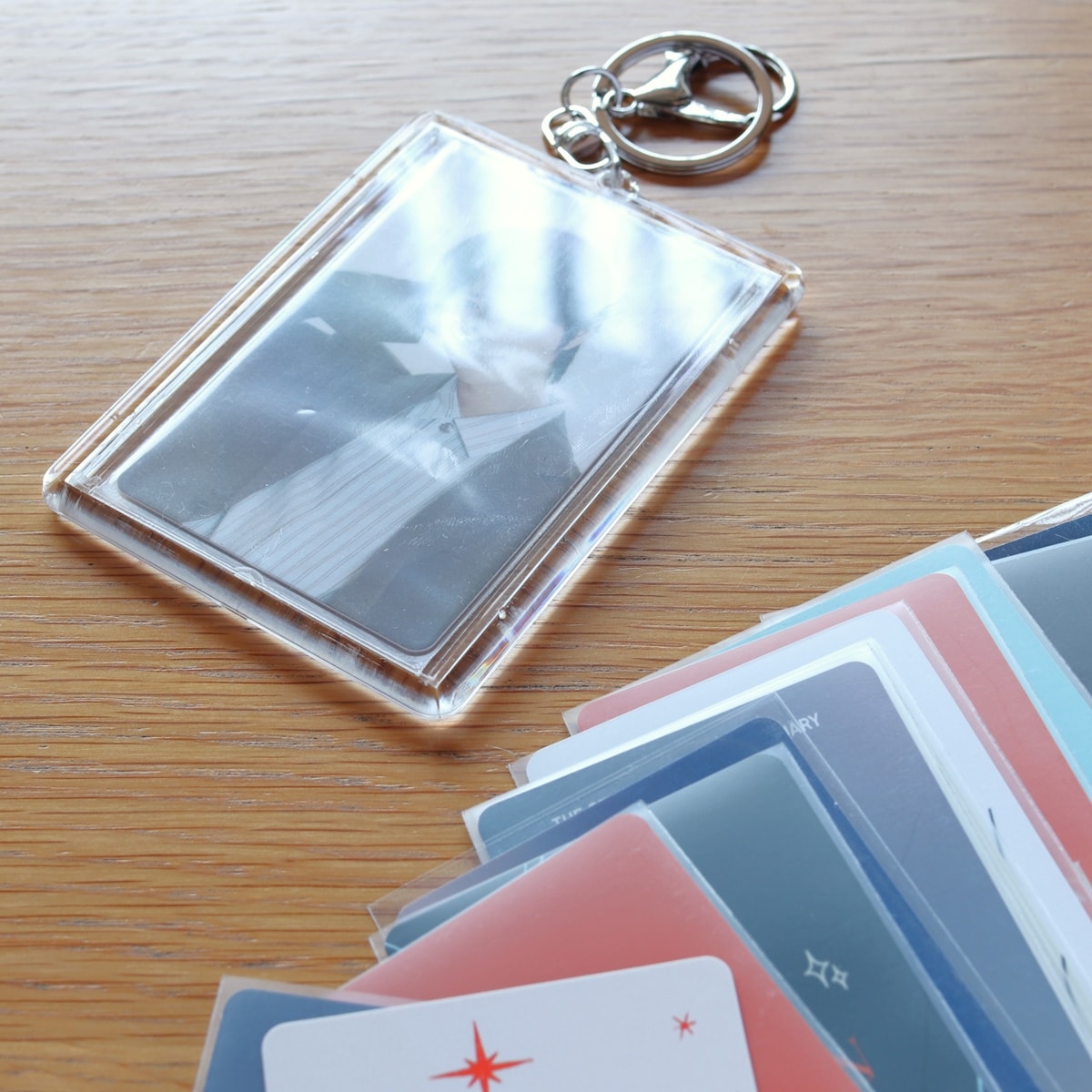 推しキーホルダー フォトキーホルダー トレカサイズ 345477