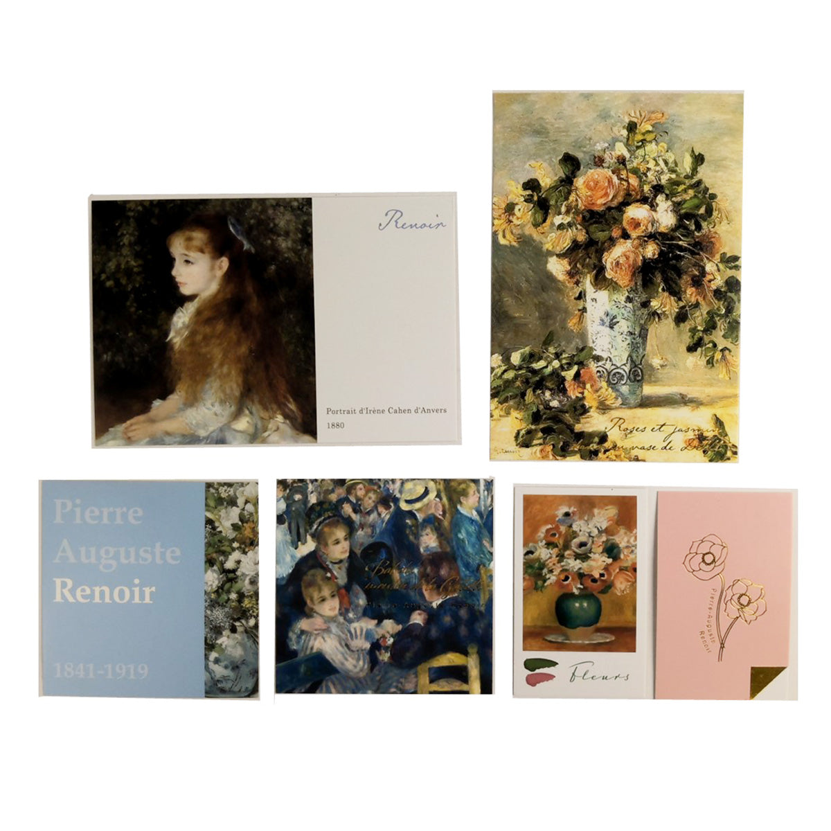 【在庫限り】ポストカード メッセージカード ミュージアム2 アートカードセット ルノワール 345565