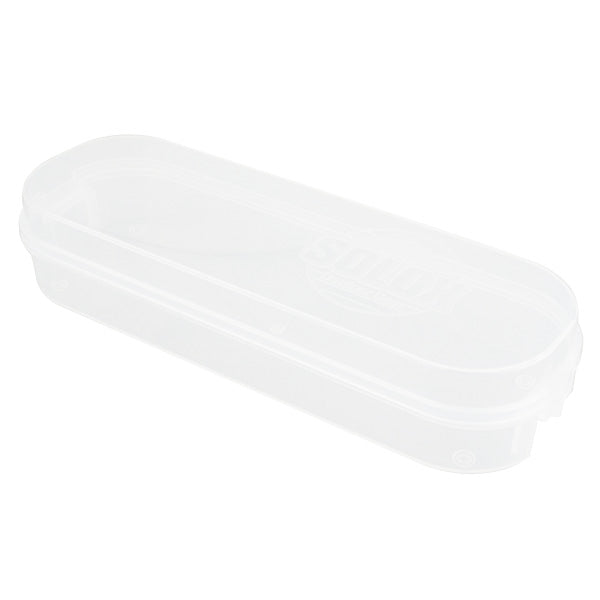 【在庫限り】SOLOX メスティンに入るクリアケースラージ浅型 345626