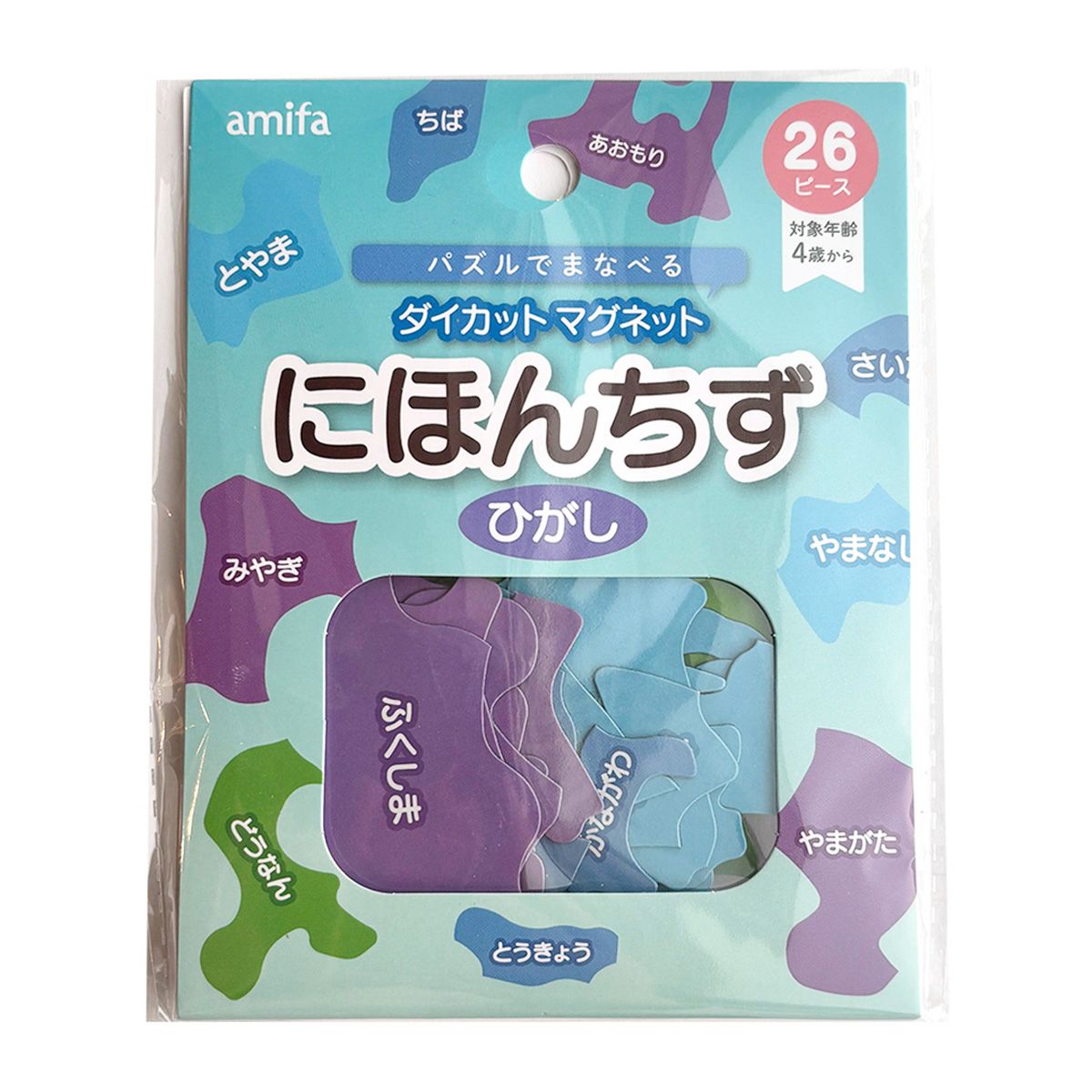 知育パズル ダイカットマグネット にほんちず 345650