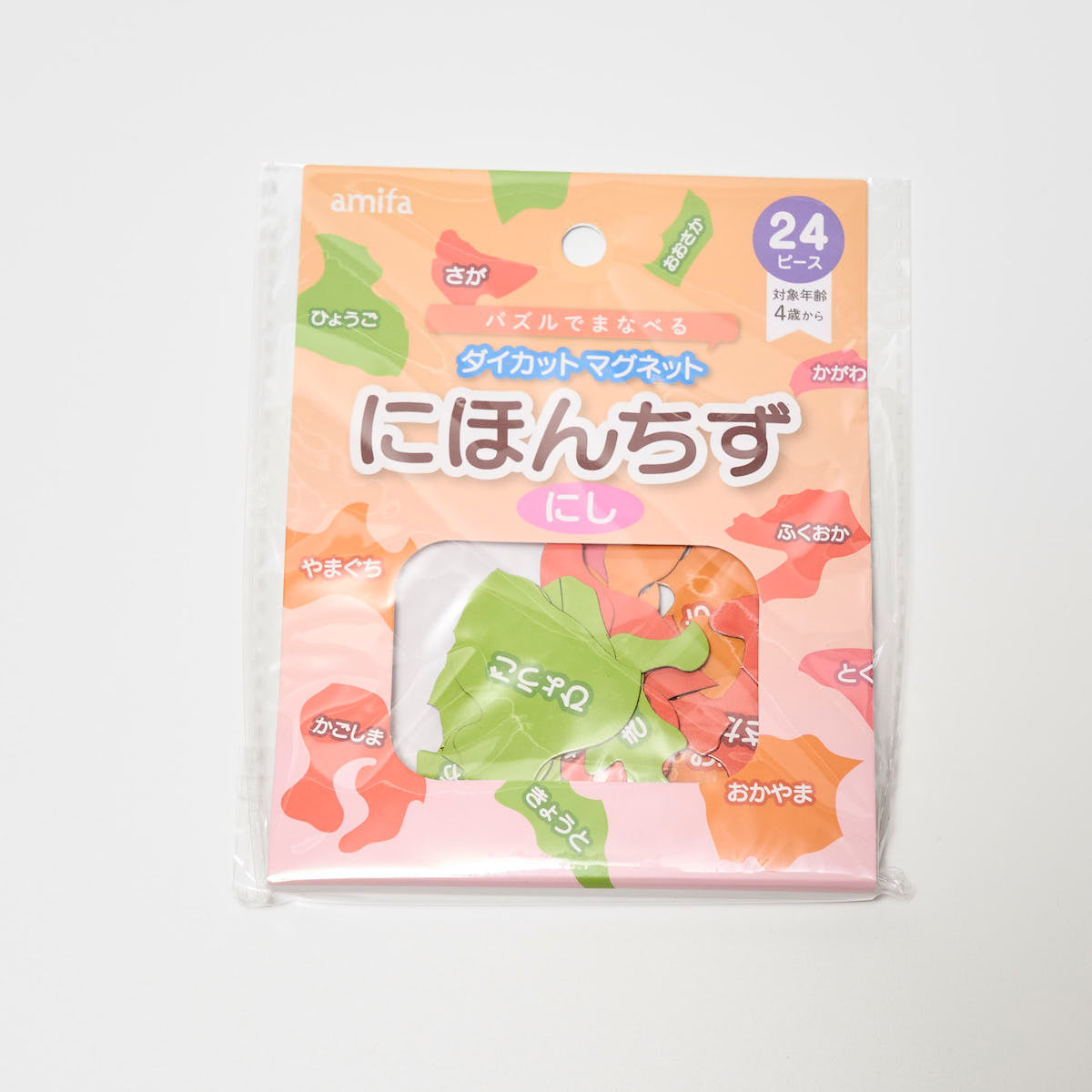 知育パズル ダイカットマグネット にほんちず 345650