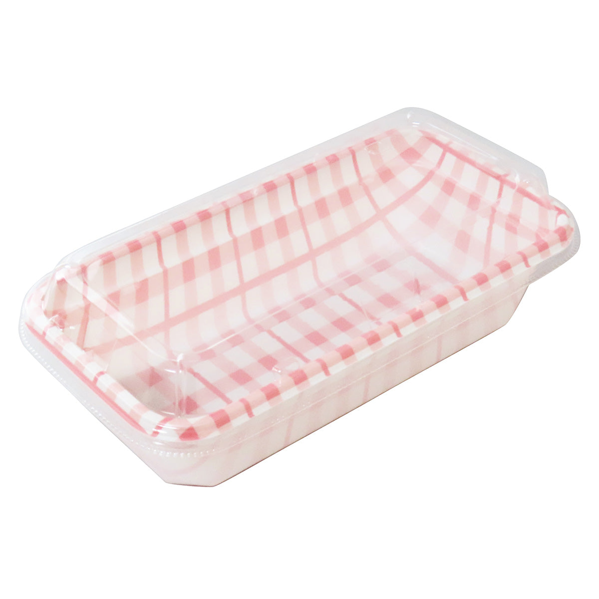 フードパック ランチパックピンクチェック柄 ロング 2枚 345705