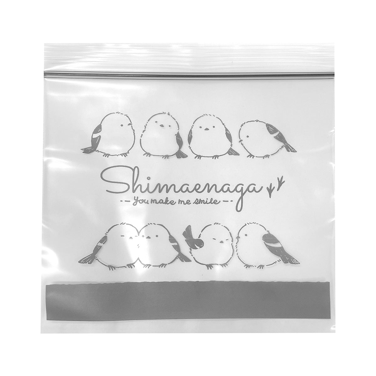 ストックバッグ 食品保存袋 フードバッグ S 15枚入 シマエナガ 345724