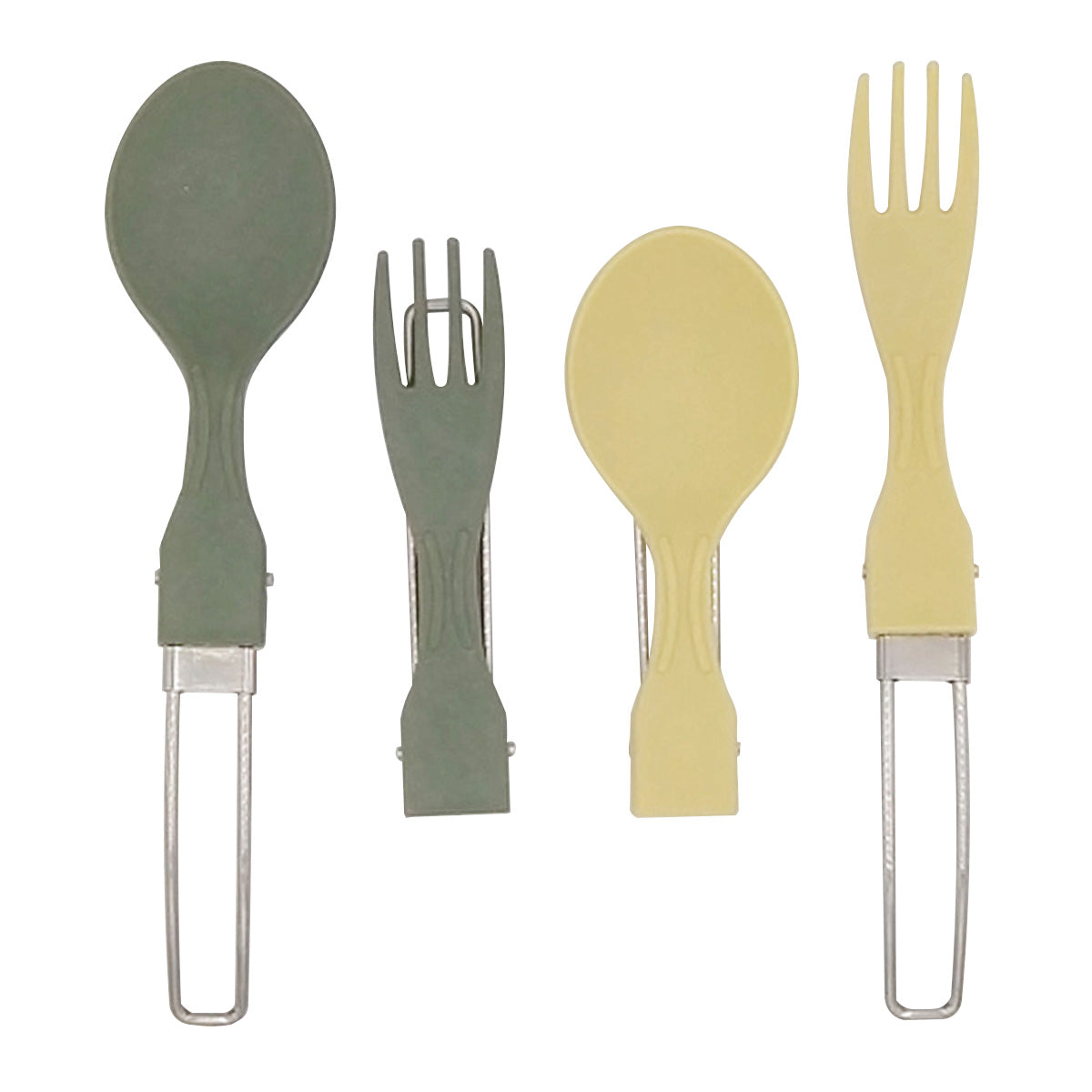 折りたたみスプーン&フォークセット 345739