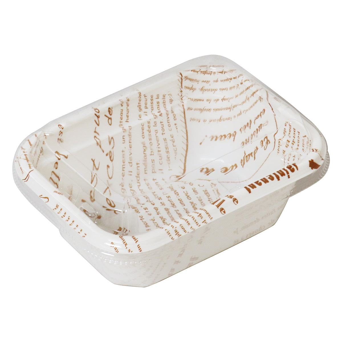 フードパック ランチボックス フードランチパック フレンチ柄 S 5枚 345771