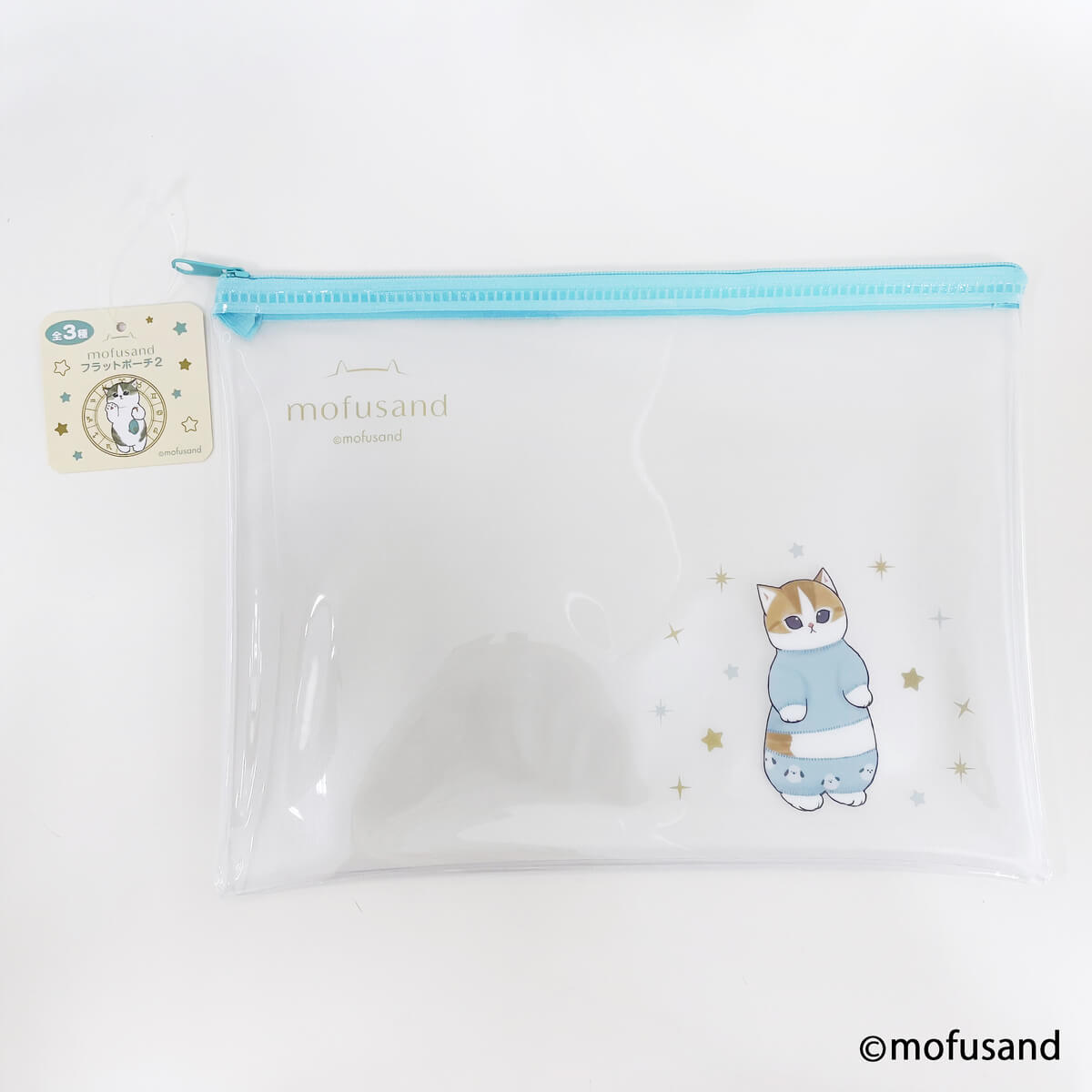 mofusand フラットポーチ2 【お一人様12点まで】 346097