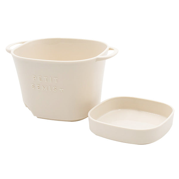 植木鉢 プランター バスケットポット3号 アイボリー 346246