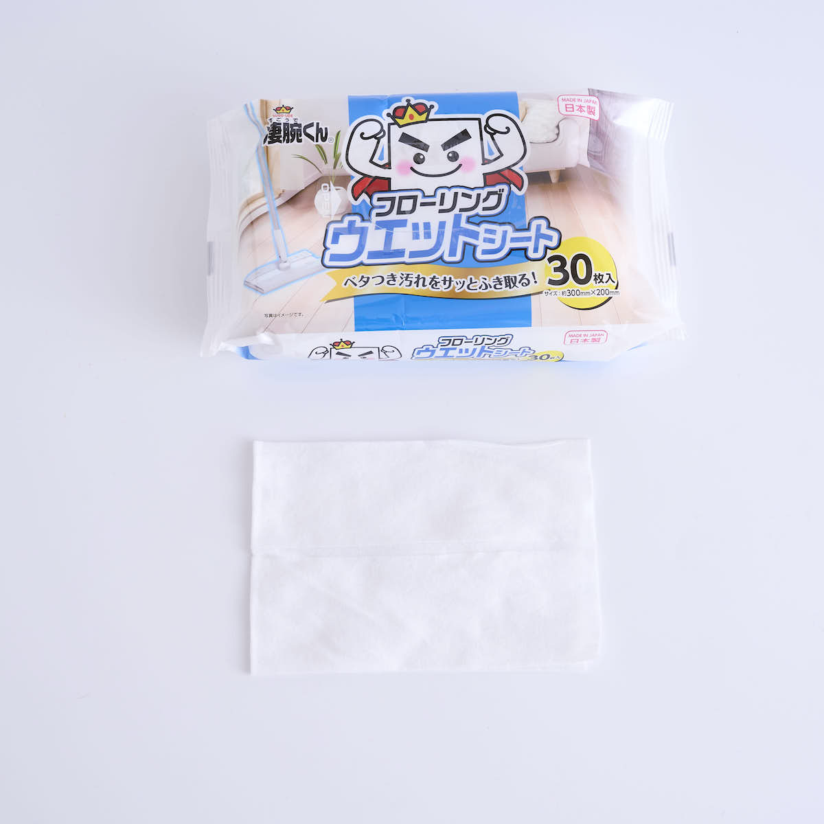 凄腕くん フローリング取替えシート ウェット30枚 346294