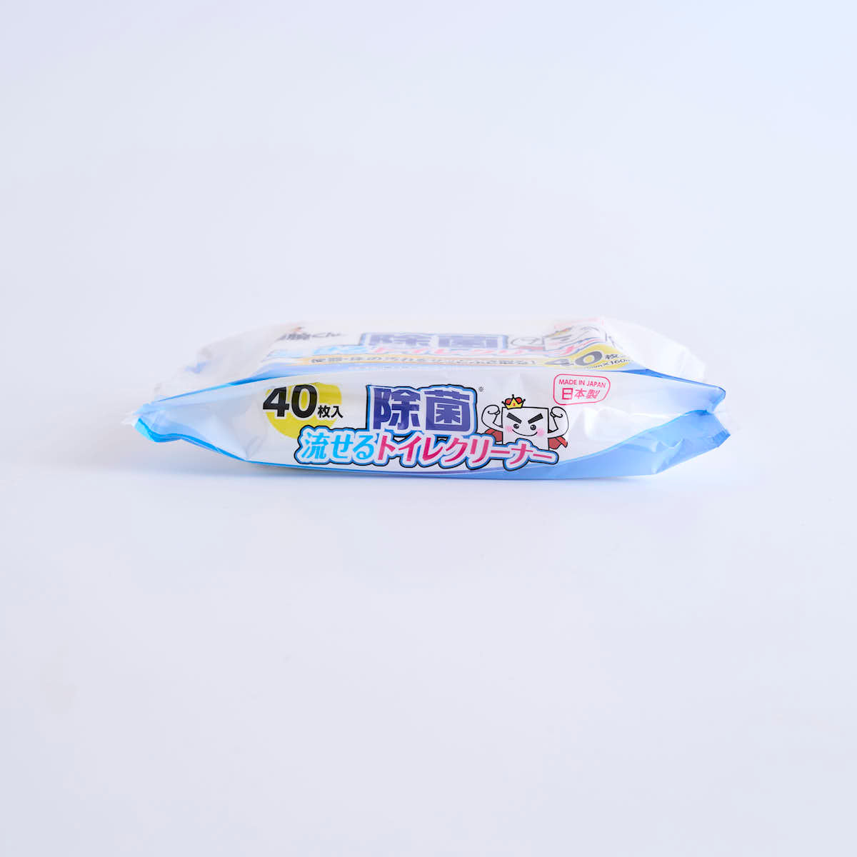 凄腕くん 除菌流せるトイレクリーナー 40枚 346303