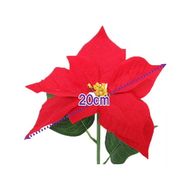 【OUTLET】シングルポインセチア 346416