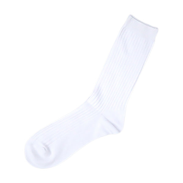 紳士リブソックス 靴下 白 25-27cm 346671