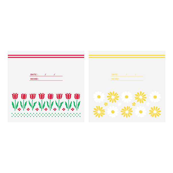 フリーザーバッグ M 10P レトロフラワー 346961