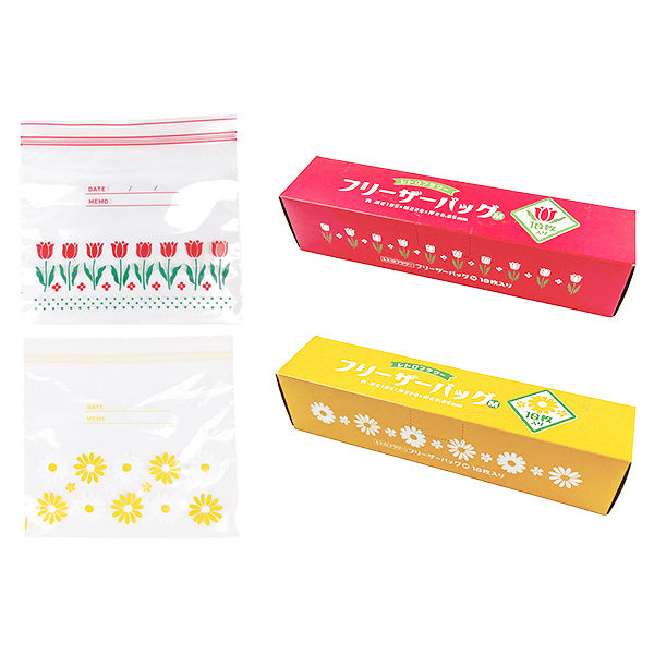 フリーザーバッグ M 10P レトロフラワー 346961