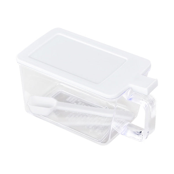 調味料入れ スマートポット スプーン付 ホワイト 620ml 347020