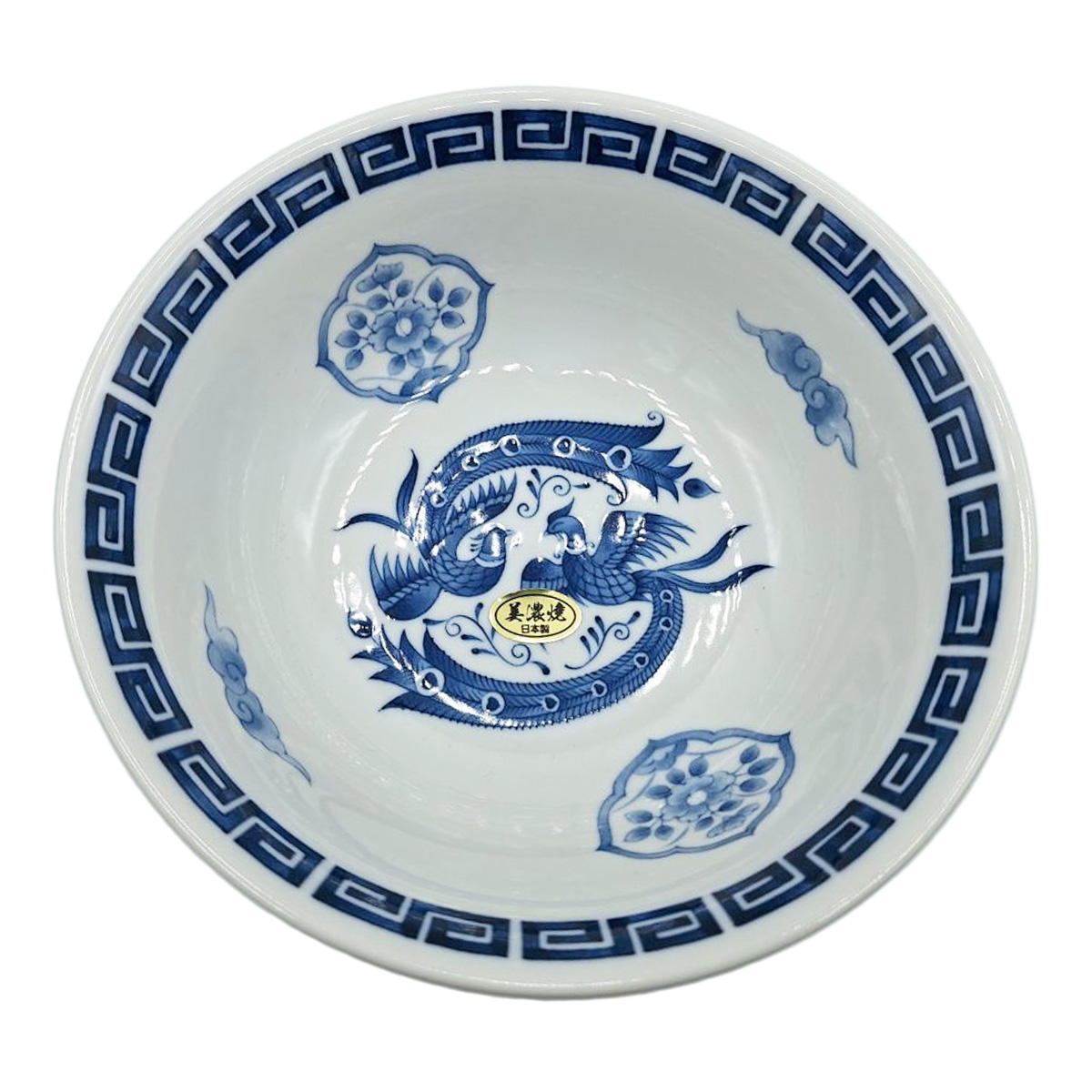 【在庫限り】ラーメン丼 雷紋鳳凰 21cm 347202