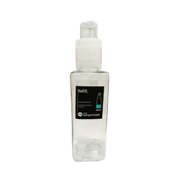 1dp液体洗剤ボトル 詰め替え容器 600ml クリア 347357