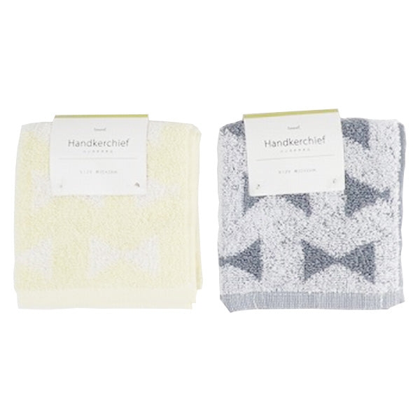 【OUTLET】ハンドタオル ハンカチ ミニタオル リボン 約22×22cm 347408