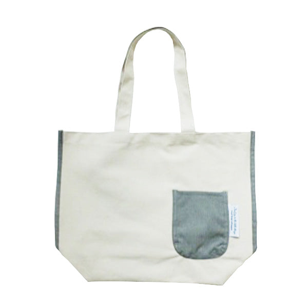 【OUTLET】トートバッグ 買い物バッグ お出かけ コーデュロイ 横型トートバッグ アイボリー 34×31×12cm 347448