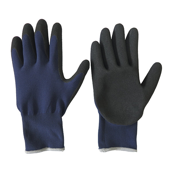 軍手 天然ゴム背抜き手袋 L 347748