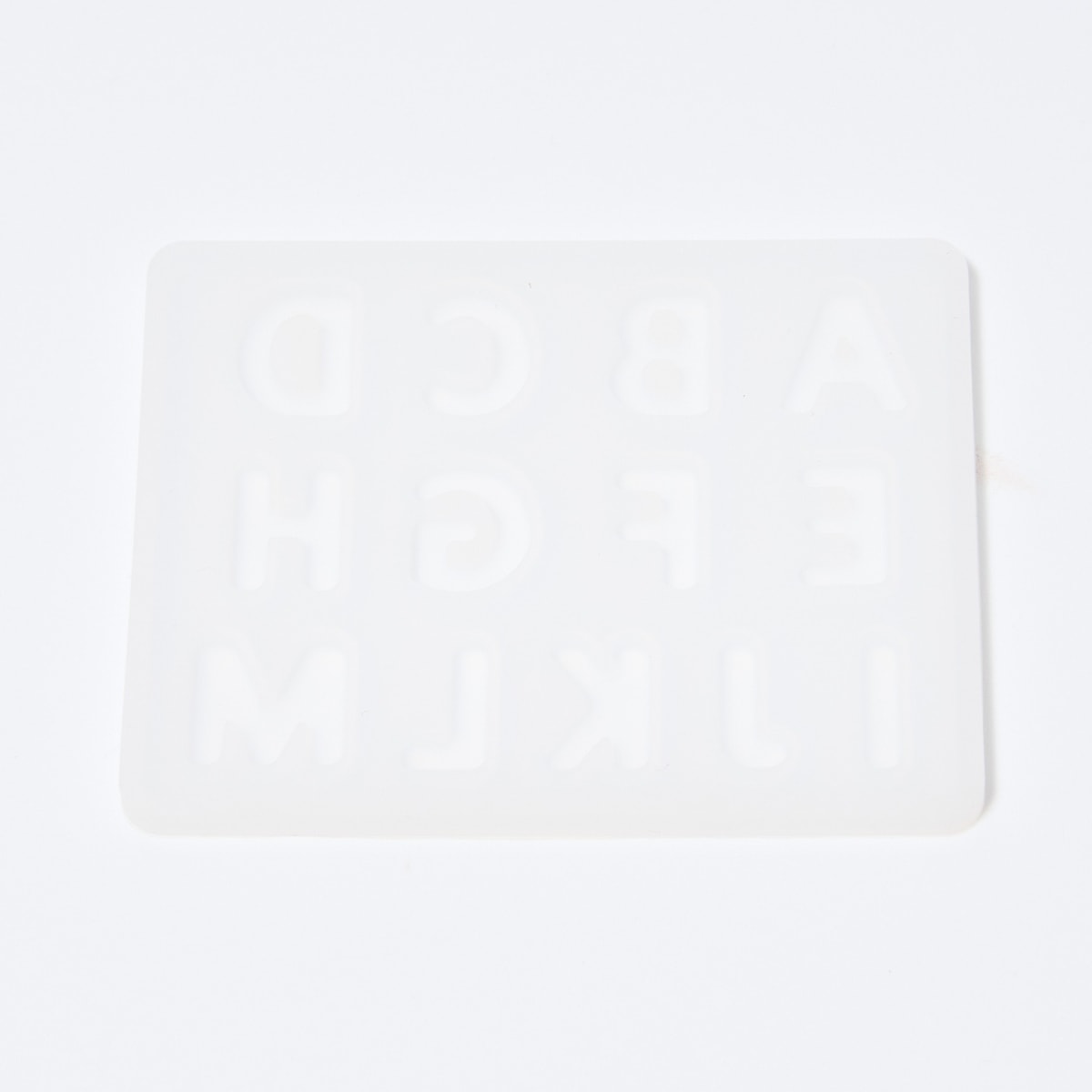 レジン型 DE-911 シリコンモールド アルファベット 大 347936