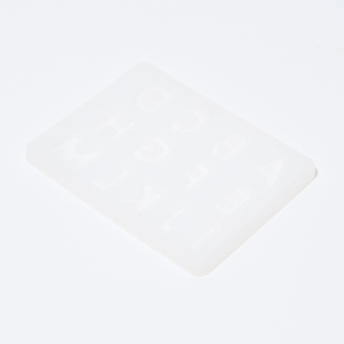 レジン型 DE-911 シリコンモールド アルファベット 大 347936