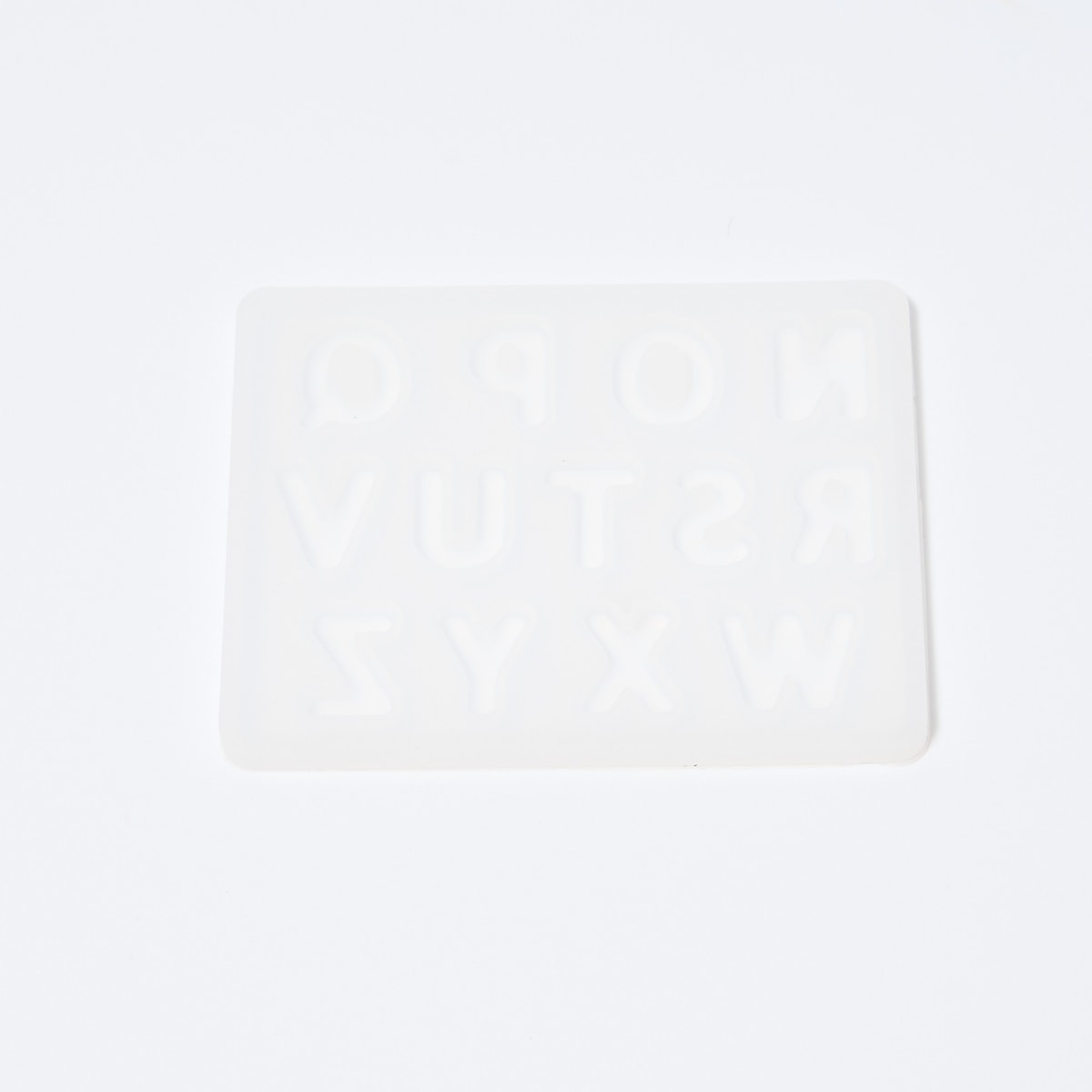 レジン型 DE-911 シリコンモールド アルファベット 大 347936