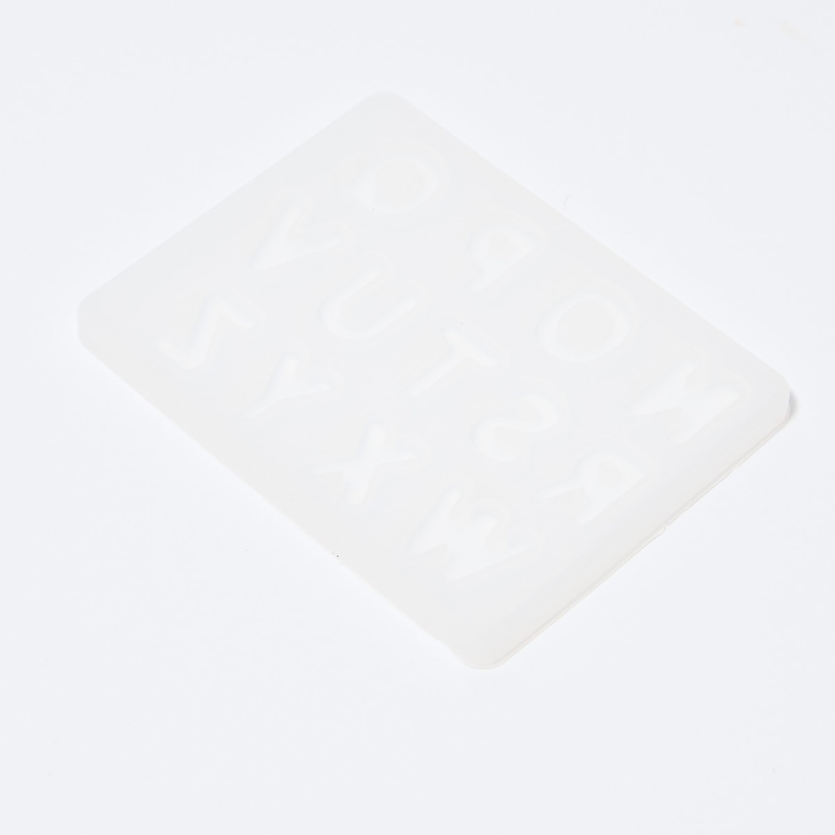 レジン型 DE-911 シリコンモールド アルファベット 大 347936