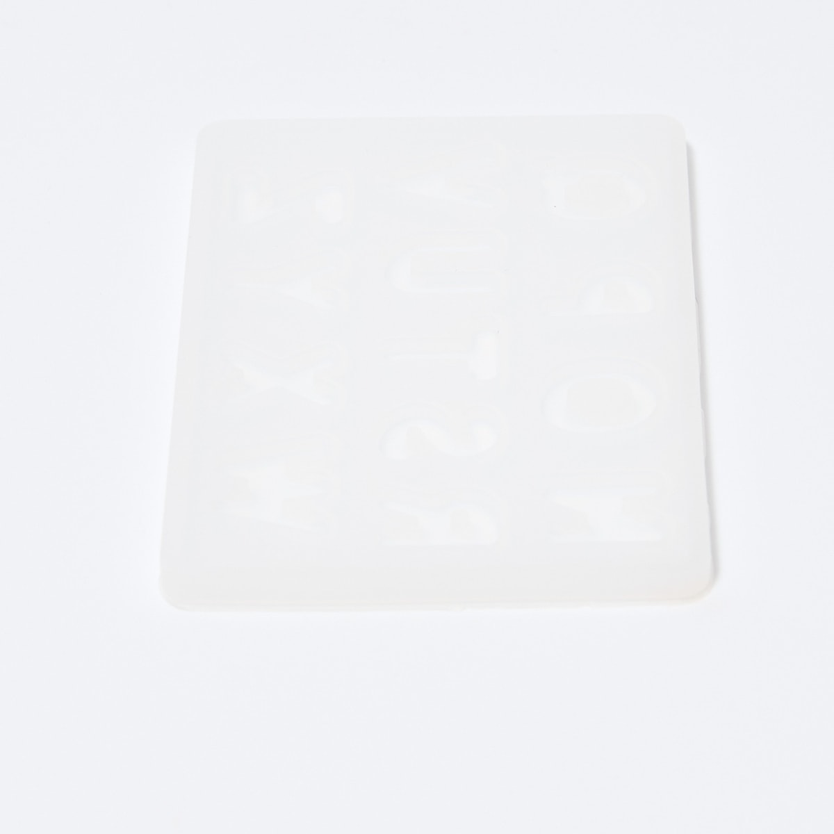 レジン型 DE-911 シリコンモールド アルファベット 大 347936