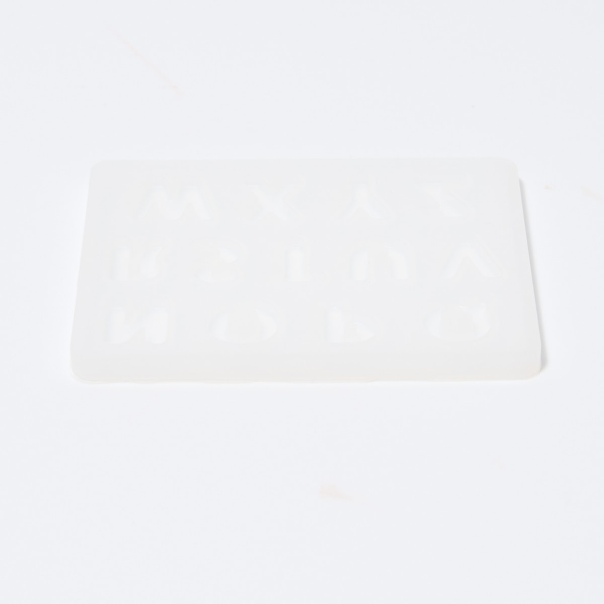 レジン型 DE-911 シリコンモールド アルファベット 大 347936