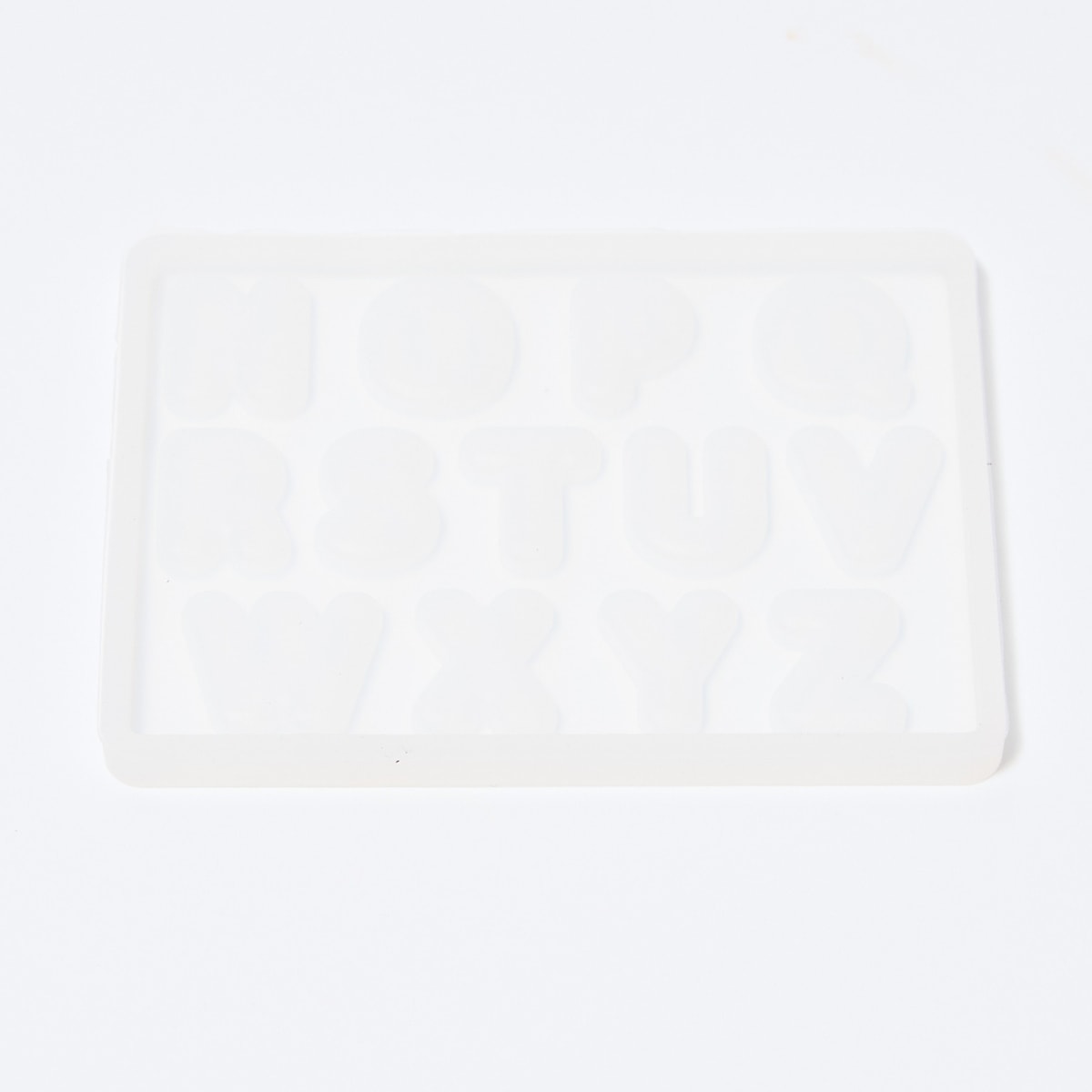 レジン型 DE-911 シリコンモールド アルファベット 大 347936