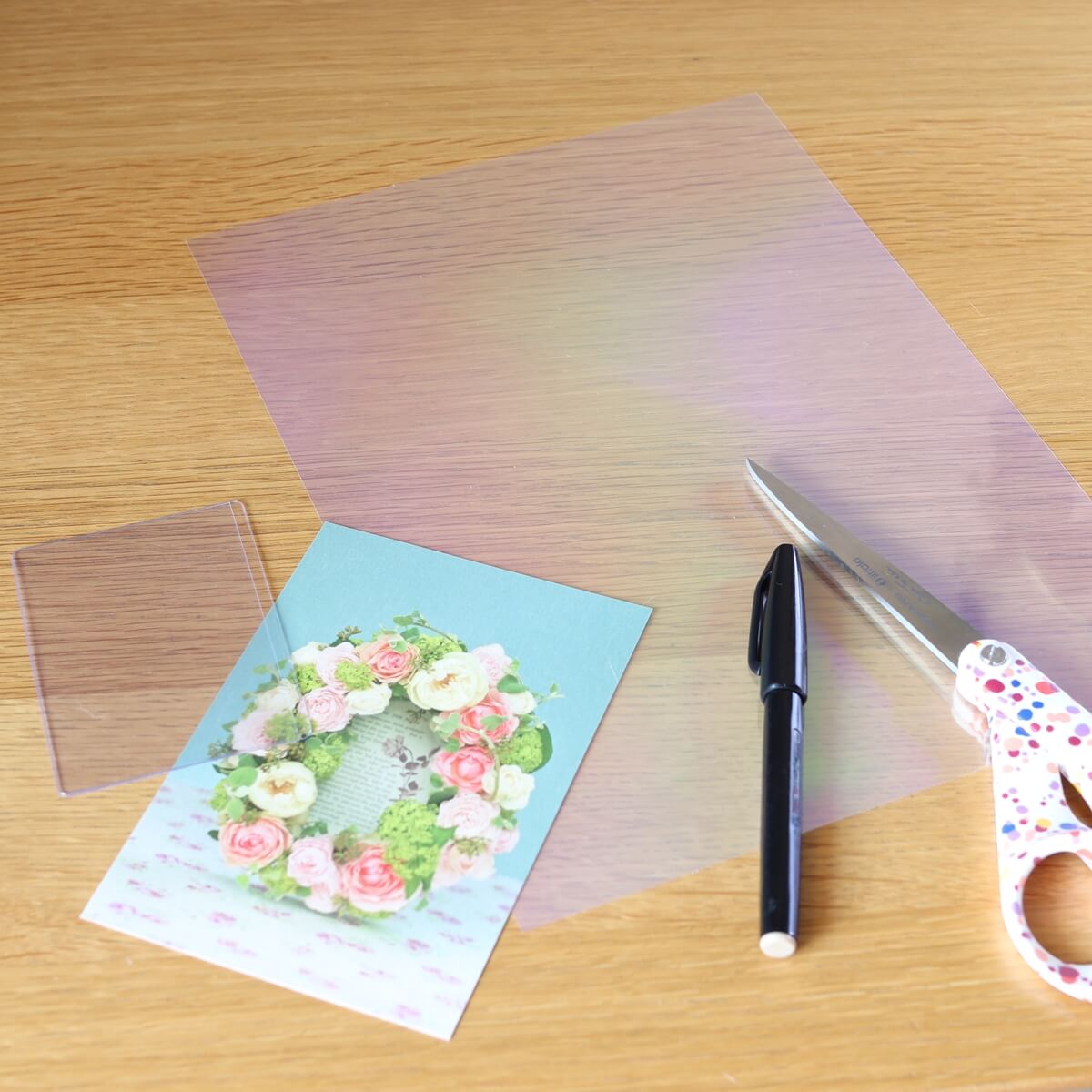 クリアオーロラシート シールタイプ オーロラカラー 2シート入り 348110