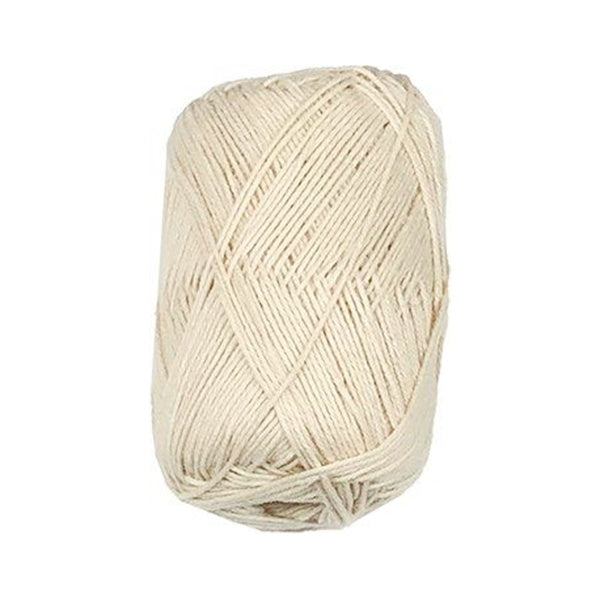 毛糸 夏糸 サマーヤーン 綿100% コットン100 20g 2 クリーム 348209